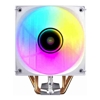 Water Cooling - Antec F400 ARGB White 120mm ARGB PWM Fan 4 Copper Heat Pipes 205W TDP 600-1700RPM 63CFM Airflow Intel LGA1851/1700 AMD
