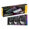 Antec - Antec IM 360 ARGB Black 360mm Triple PWM Fan Kit ARGB 800-1800RPM 134.43CFM 1.48mmAq Air Pressure Hydraulic Bearing 2Y