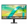 Monitors - LG 27U411B-B 27IN 1MS 144HZ FHD 1920x1080 IPS MONITOR HDMI 2.0 VGA HDR10 VESA 3 YEARS WARRANTY