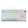 Asus Wired Gaming Keyboards - Asus TUF Gaming K4 Magnetic White magnetic switches 8000Hz polling 0.1-3.3mm actuation RGB hot-swappable PBT keycaps