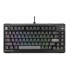 Asus Wired Gaming Keyboards - Asus TUF Gaming K4 Magnetic Black magnetic switches 8000Hz polling 0.1-3.3mm actuation RGB hot-swappable PBT keycaps