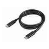Lenovo USB 2.0 Cables - Lenovo  4X90U90619 USB-C Cable 1m Black 1 Year Warranty