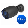 Security Cameras - Ubiquiti AI Professional UniFi Protect Indoor/Outdoor 4K PoE Camera 3Pack-OEM  Black Waterproof IP65 PoE+ Power Max