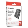 External SSDs - Verbatim 32024 Store'n'Go Mini Diamond SSD USB-C 512GB USB 3.2 Gen 2 1000MB/s Read/Write USB Flash Drive External SSD