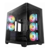 Deepcool - Deepcool CG590U 5F Sleek Showcase (one-piece curved glass) ATX Case5 x Pre-installed ARGB Fans USB3.0x2Gen2 Type-C